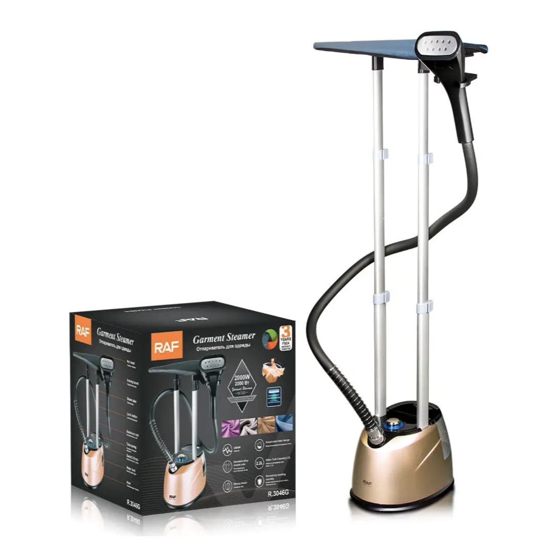 Вертикальний відпарювач RAF R.3046R з резервуаром 2.2 л - мініатюра 3