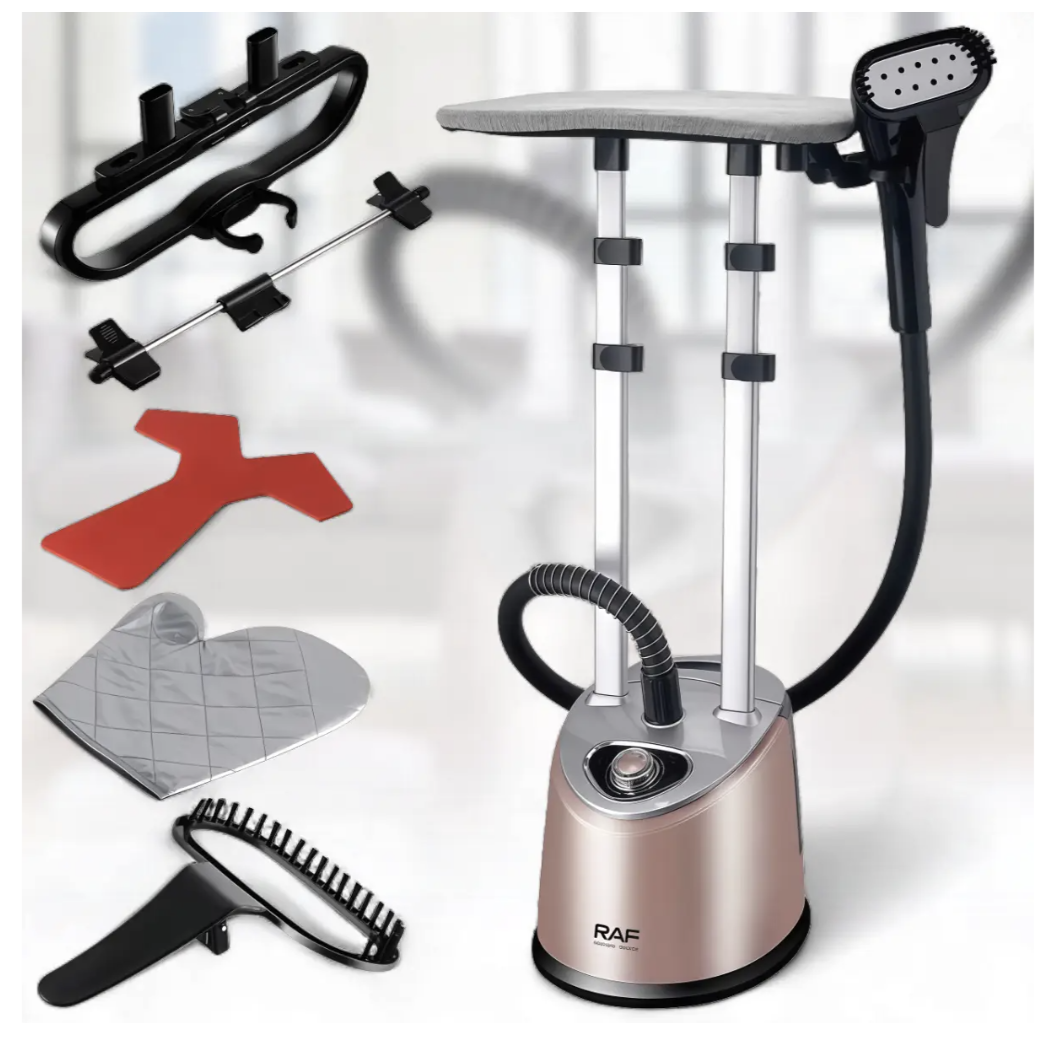 Вертикальний відпарювач RAF R.3048 для одягу з бойлером 3,2 л і швидким нагріванням ∙ Відпарювач RAF R.3048 для одягу