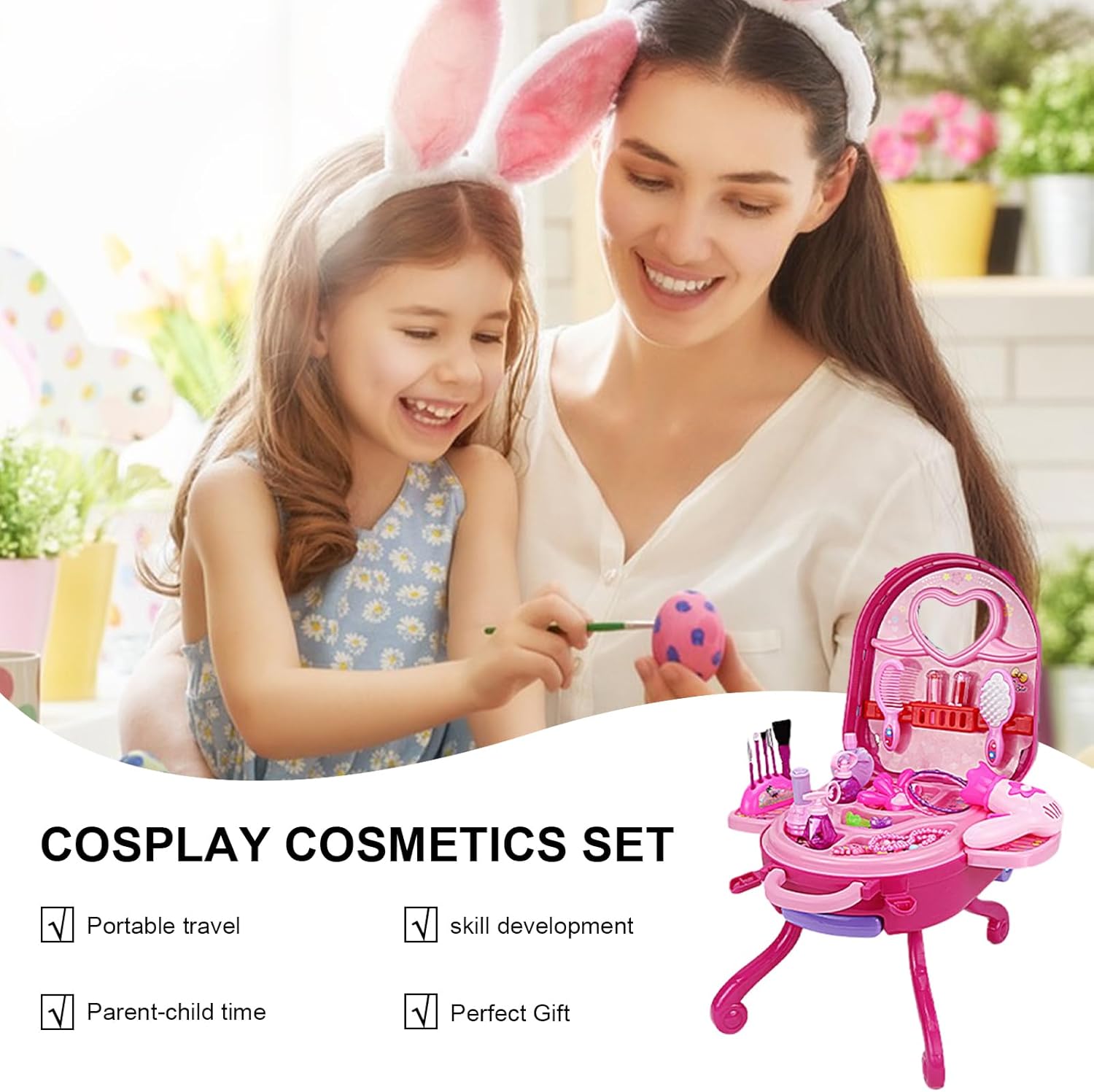 Ігровий набір у чемоданчику Fashion Girl 2 в 1 на 31 предмет - мініатюра 5