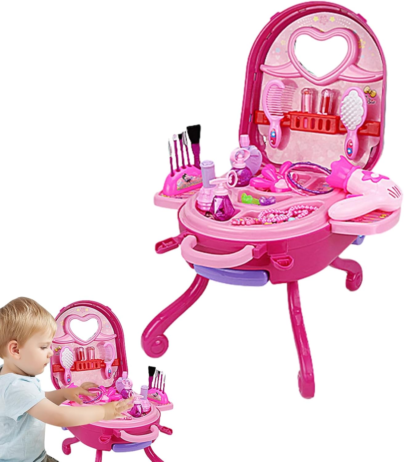 Ігровий набір у чемоданчику Fashion Girl 2 в 1 на 31 предмет - мініатюра 7