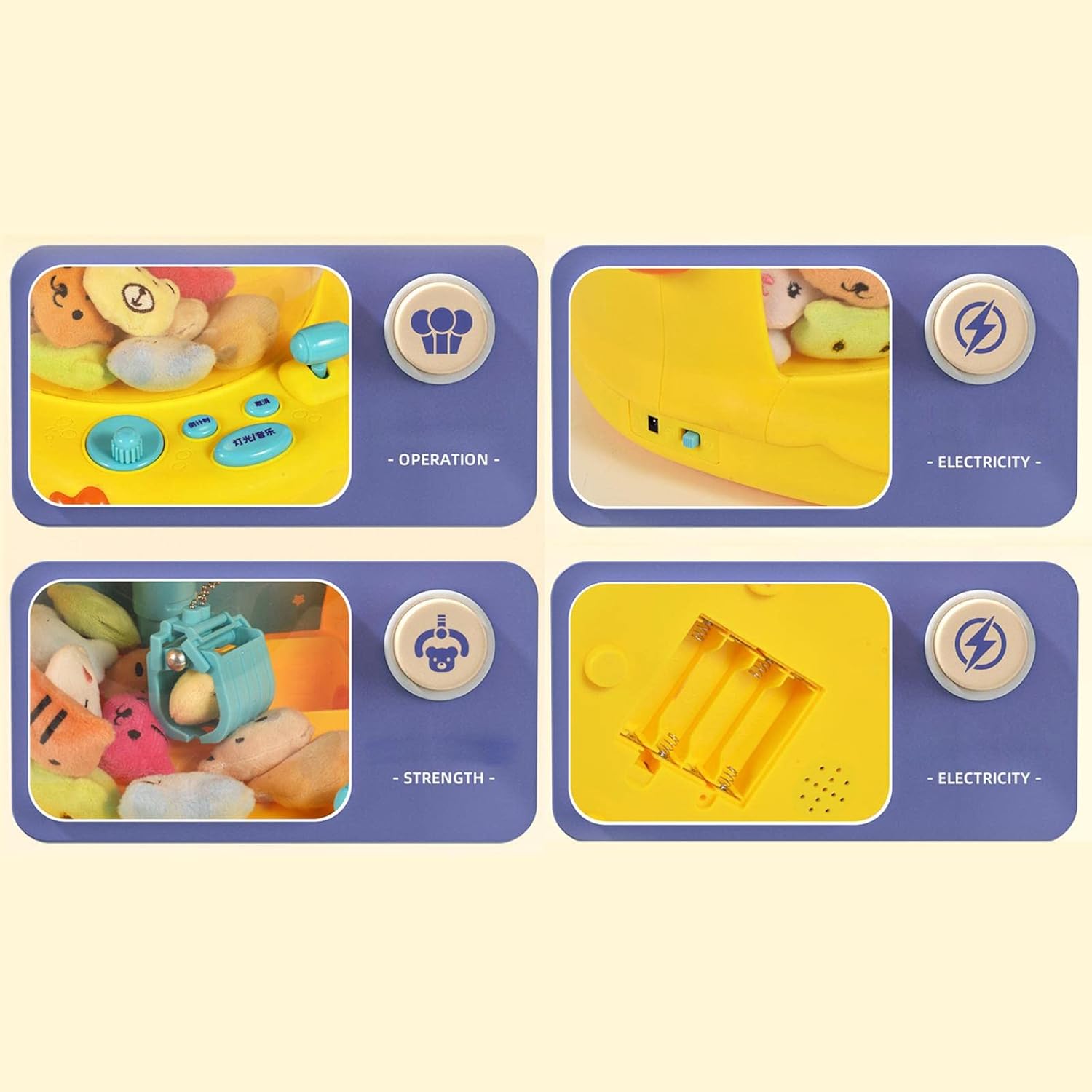 Дитячий автомат з краном Курчатко для лову іграшок - мініатюра 3