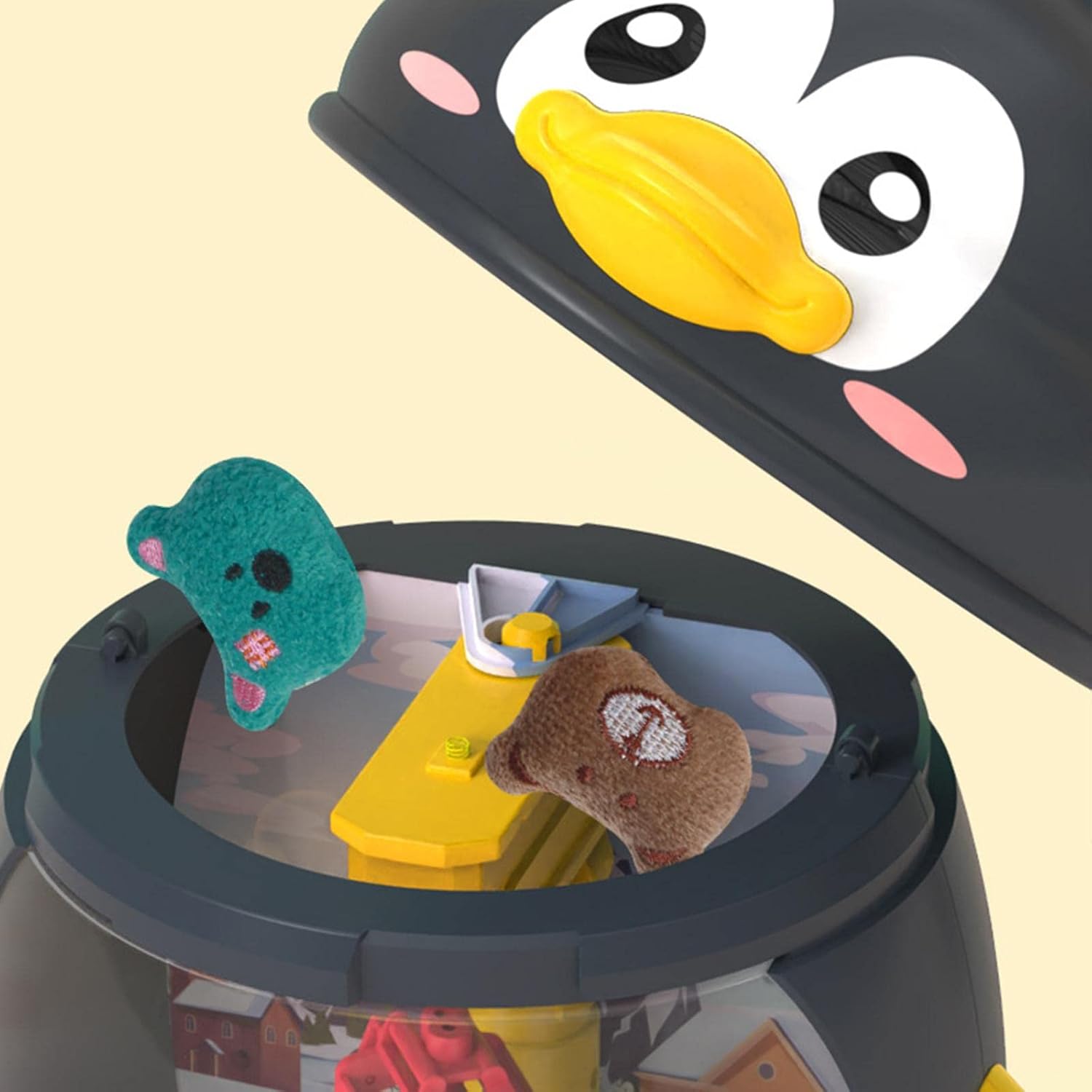 Дитячий автомат з краном Пінгвін для лову м'яких іграшок - мініатюра 3
