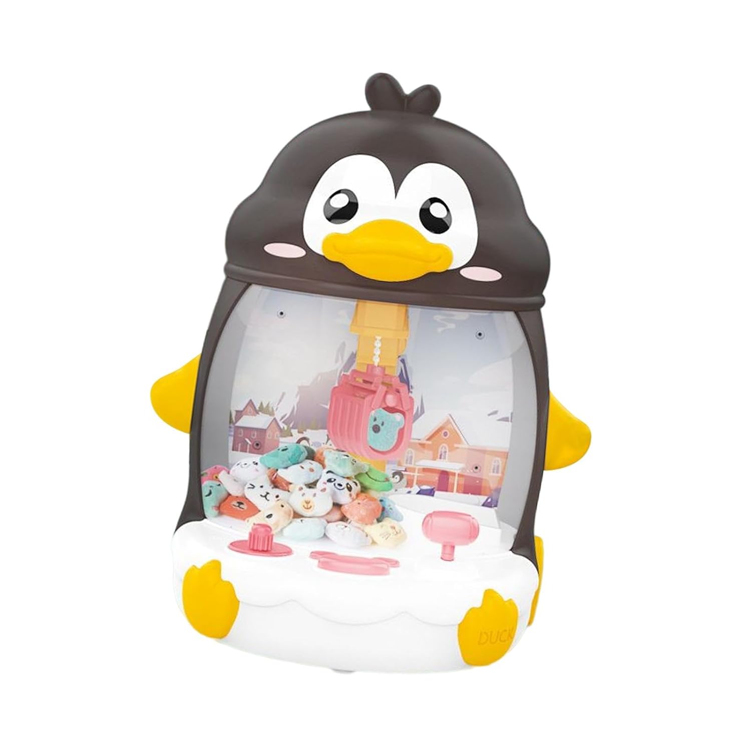 Дитячий автомат з краном Пінгвін для лову м'яких іграшок - мініатюра 6