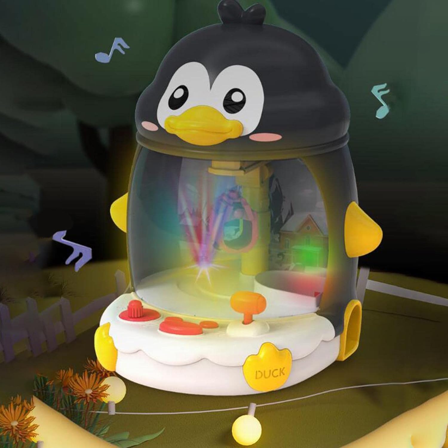 Дитячий автомат з краном Пінгвін для лову м'яких іграшок - мініатюра 8