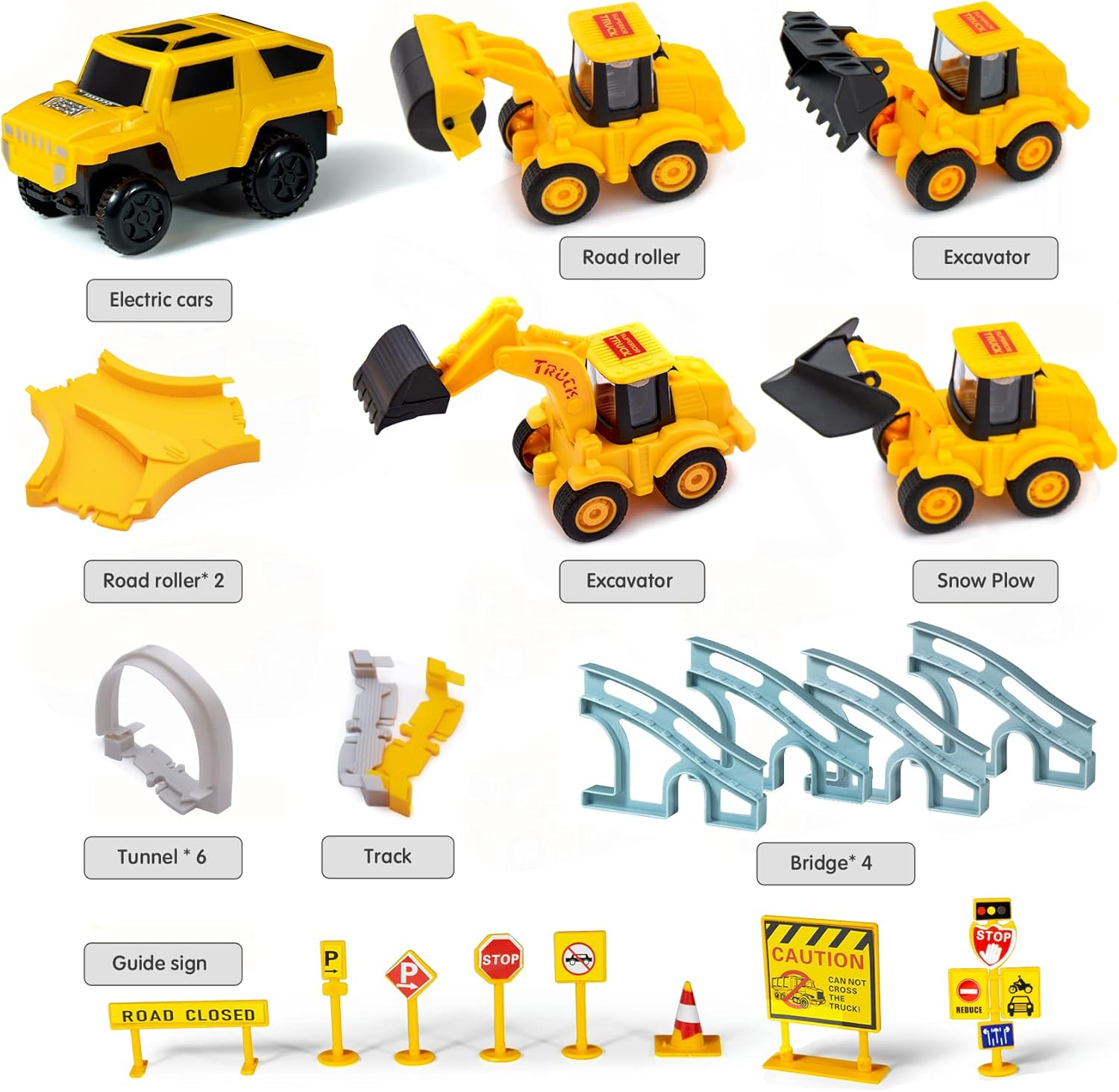 Дитячий автотрек City Truck 2032 на 345 деталей з машинками - мініатюра 3