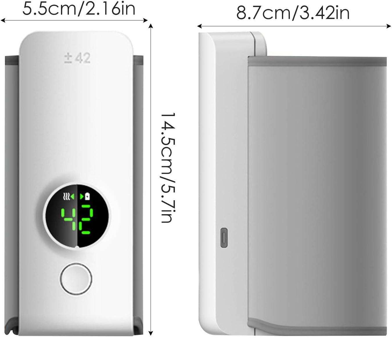 Портативний підігрівач для пляшечок LY-872 з 6 режимами - мініатюра 2