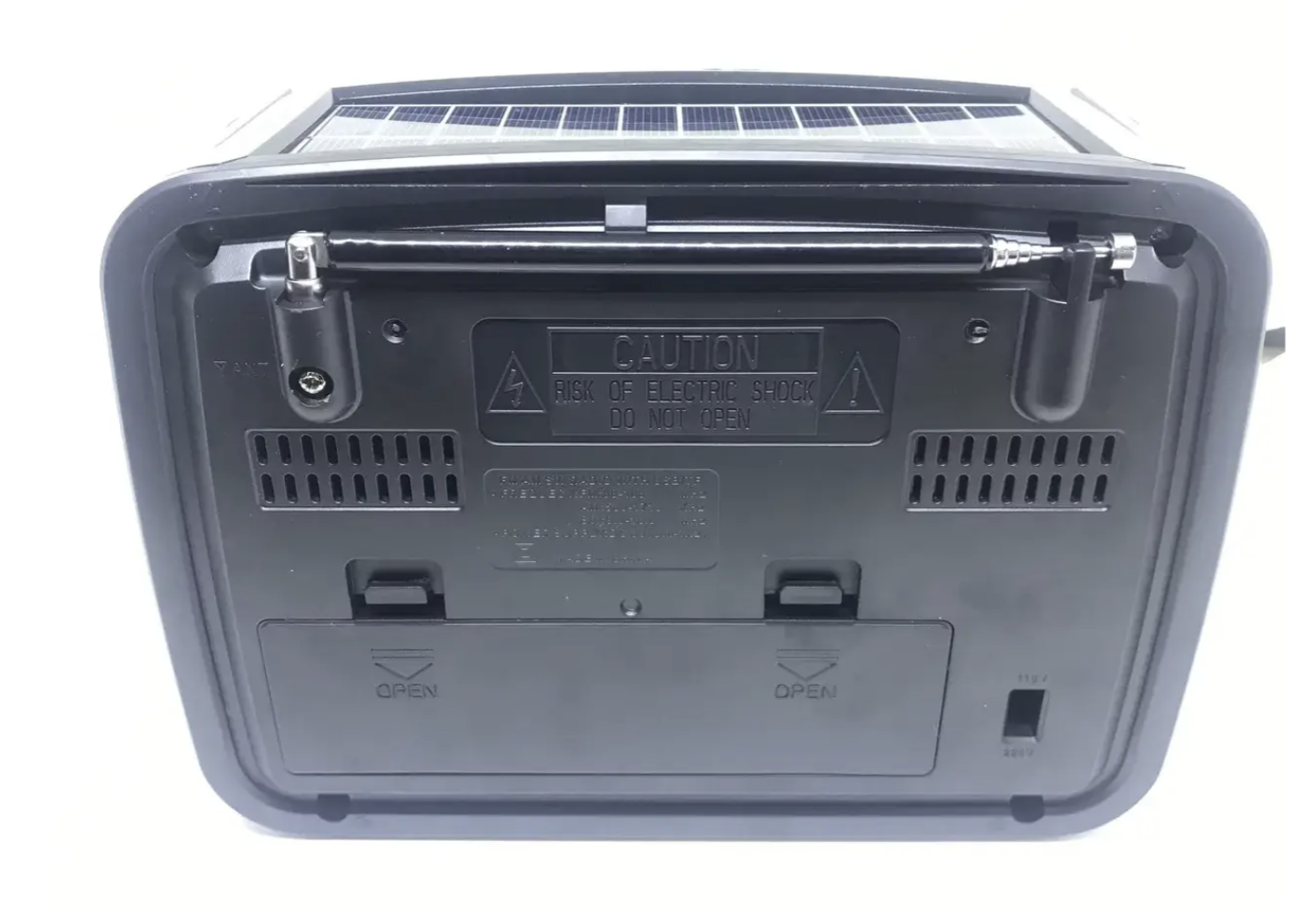 Радіоприймач GOLON RX-BT455S Solar USB з ліхтариком - мініатюра 4