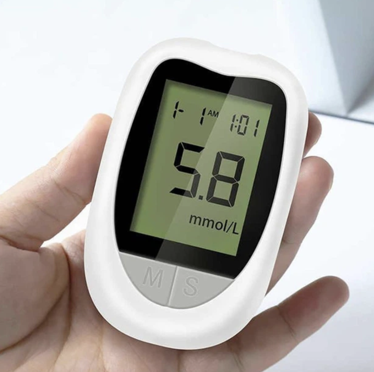 Глюкометр Blood Glucose Meter Model2 з тест-смужками та ланцетами - мініатюра 3
