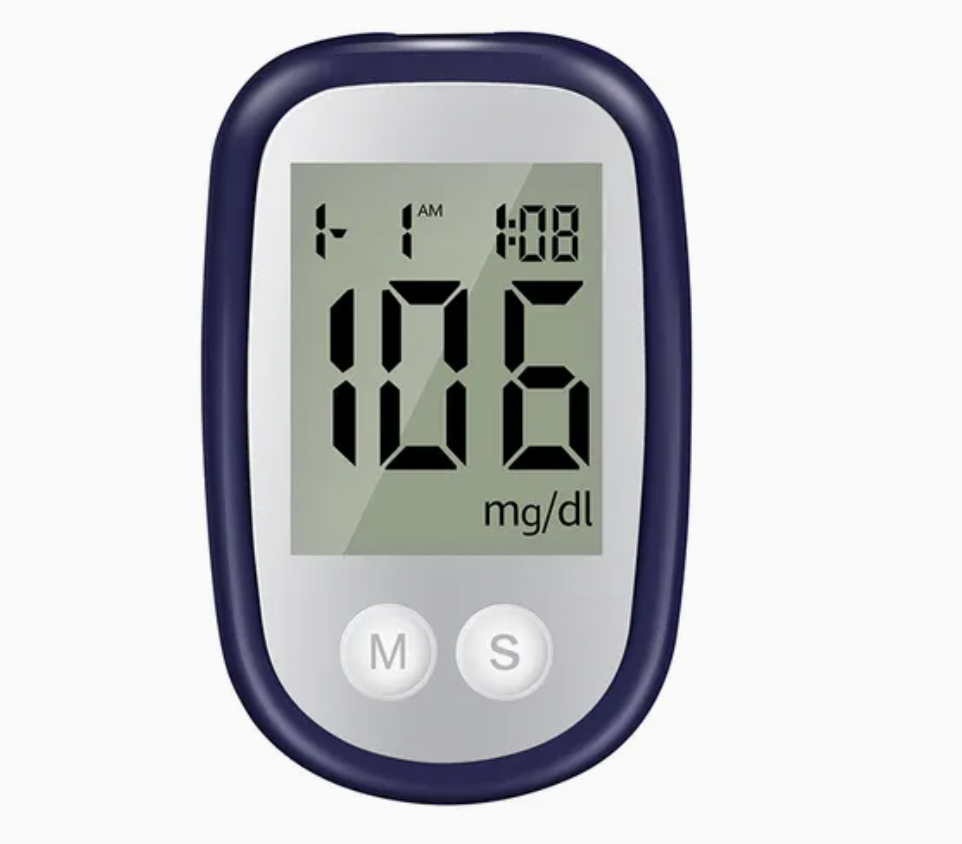 Глюкометр Blood Glucose Meter Model 1 з тест-смужками та ланцетами ∙ Медичний глюкометр Blood Glucose Meter Model1 для дому
