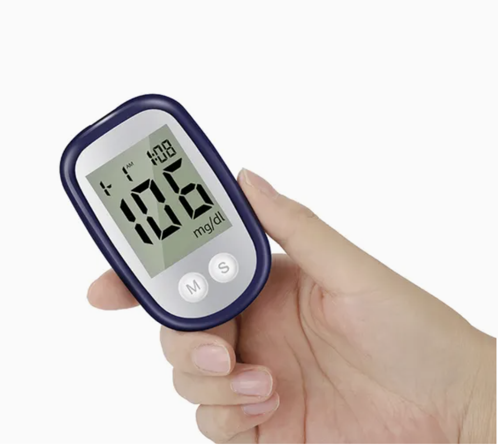 Глюкометр Blood Glucose Meter Model1 з 50 тест-смужками та ланцетами - мініатюра 4