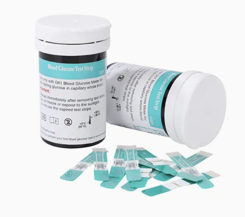 Глюкометр Blood Glucose Meter Model1 з 50 тест-смужками та ланцетами - мініатюра 5