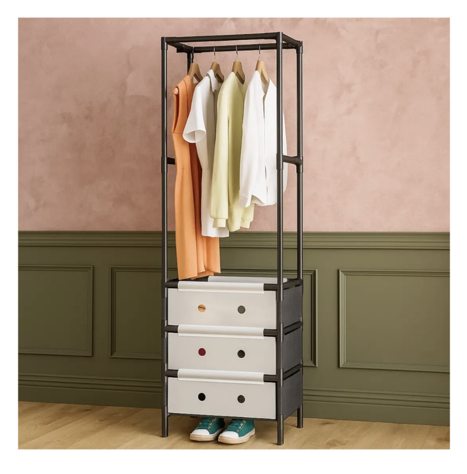 Підлогова вішалка RIAS YMJ-01 для одягу, взуття та аксесуарів - мініатюра 4