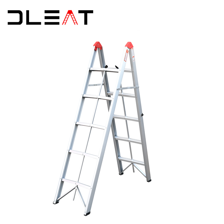 Алюмінієва драбина JDT1020S05 на 4 сходинки для дому, дачі і побутових робіт - мініатюра 2