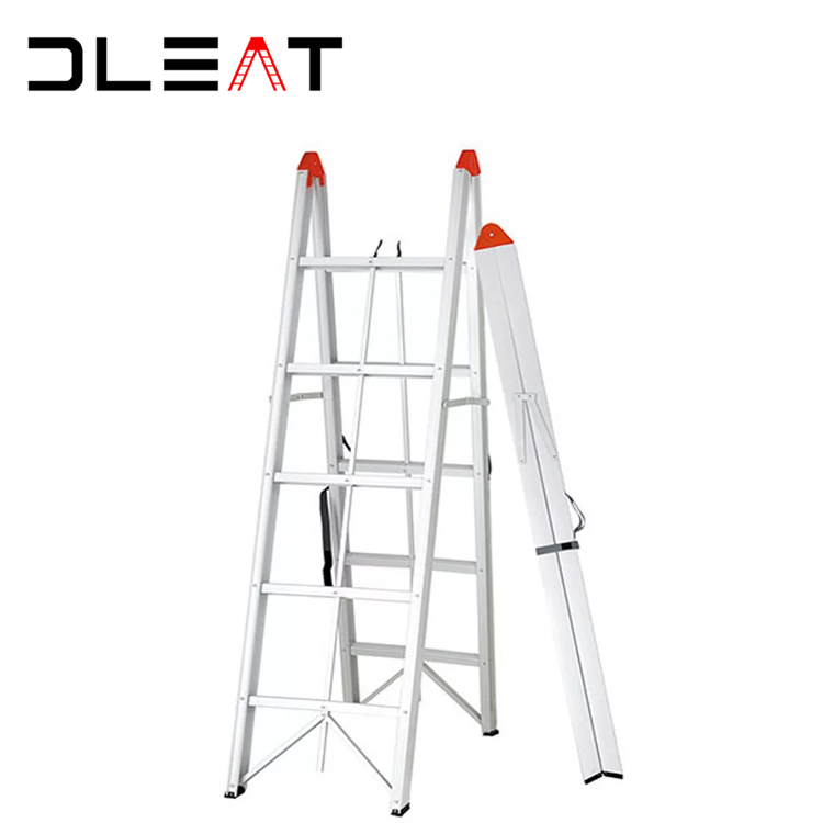 Алюмінієва драбина JDT1020S05 на 4 сходинки для дому, дачі і побутових робіт - мініатюра 6
