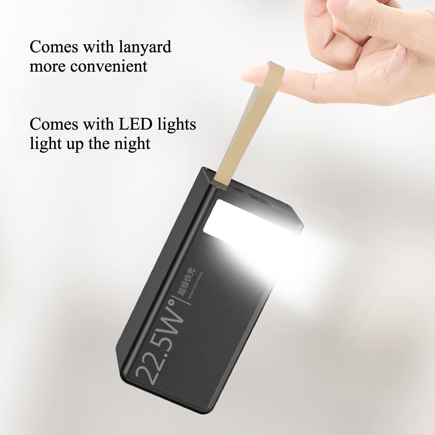 Power Bank UNITECH U86A 50000 mAh 22.5W для швидкої зарядки в поїздках і щоденному русі - мініатюра 5