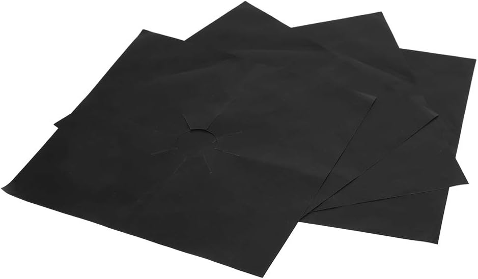 Тефлонові накладки для газової плити для захисту від жиру, нагару і щоденного бруду - мініатюра 2