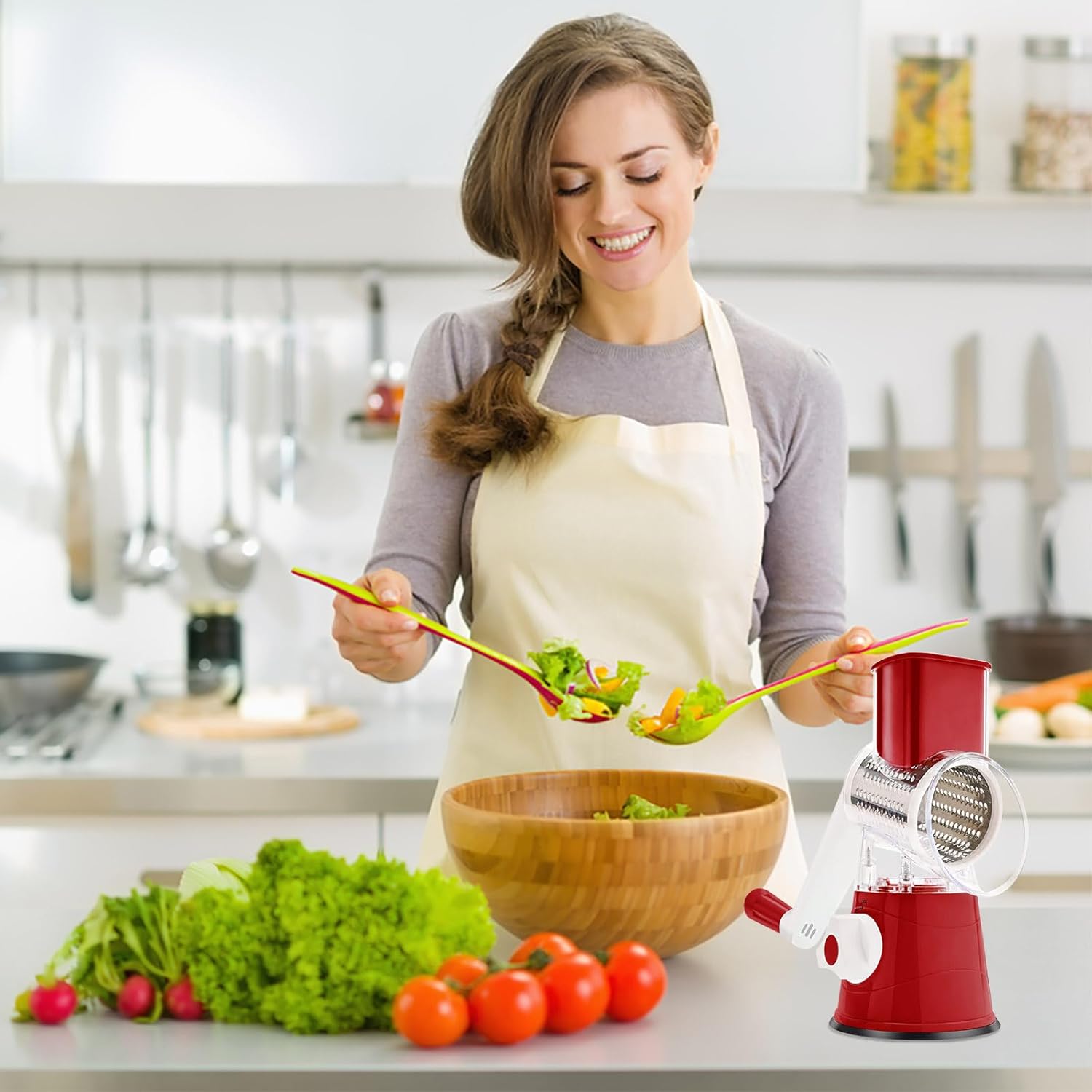 Kitchen Master MINI 806 для швидкого шаткування, подрібнення і слайсів без електрики - мініатюра 8