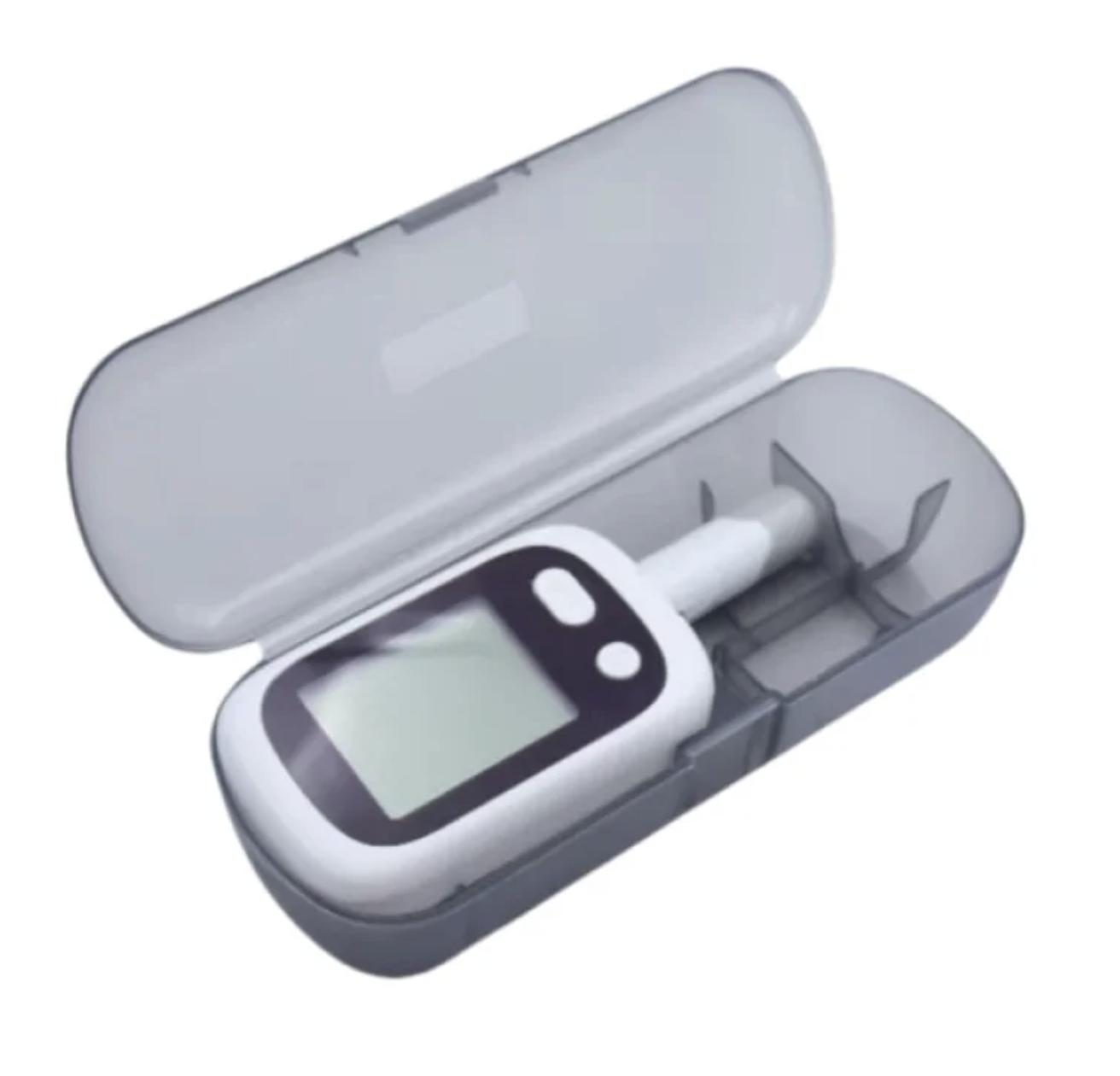 Глюкометр BY-100 з 50 тест-смужками для регулярного контролю рівня глюкози вдома і в дорозі - мініатюра 2