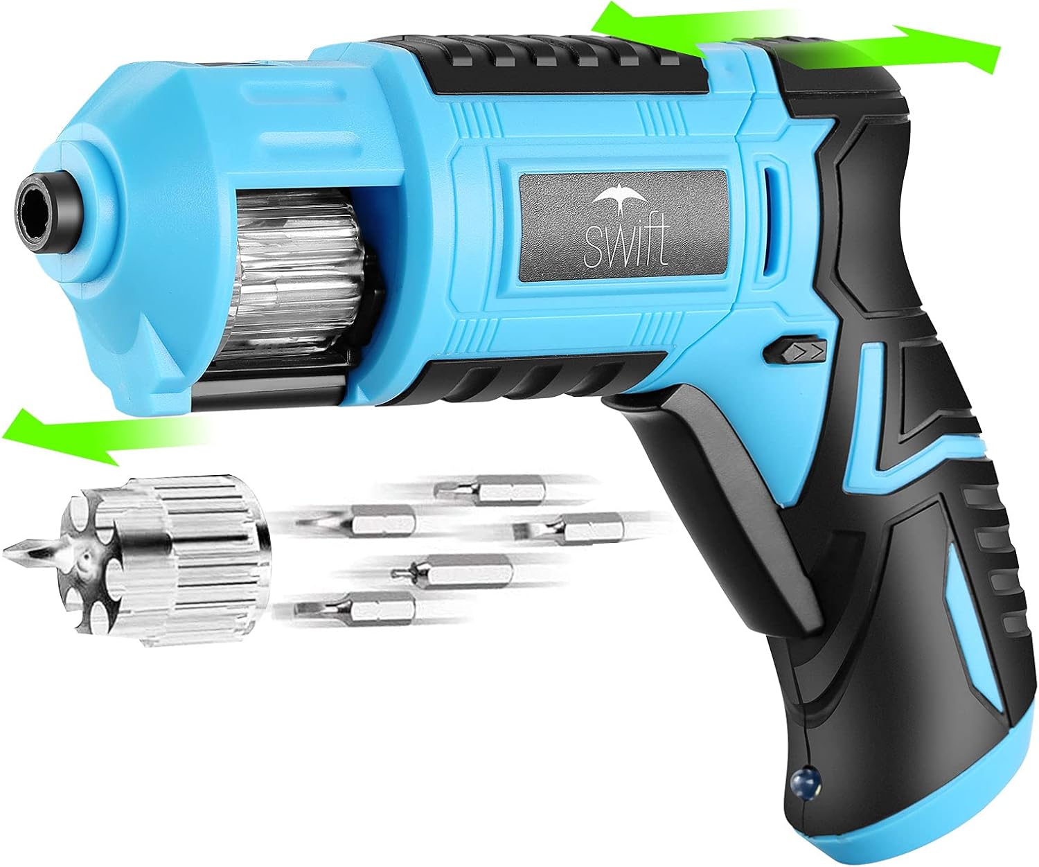 Акумуляторний шуруповерт DOMOTEC 3.6V з барабаном для біт для дрібного ремонту вдома - мініатюра 4