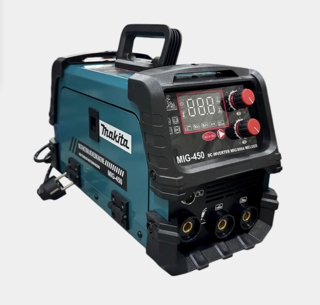 Зварювальний апарат MIG-450 26.4 kVA для дому ∙ Багатофункціональний інверторний зварювальний апарат MIG-450 26.4 kVA