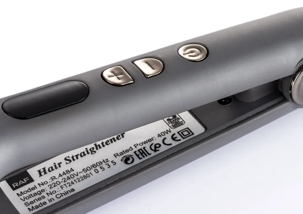 Випрямляч RAF R.4484 з керамічними пластинами і цифровим контролем температури - мініатюра 6