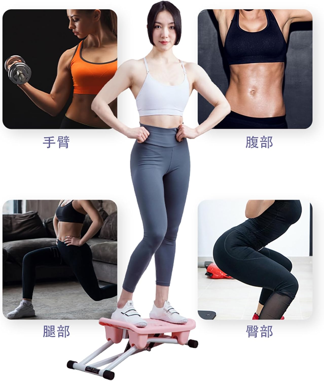 Тренажер TR-21 2 в 1 з еспандерами для ніг, сідниць, тазового дна і рук - мініатюра 7