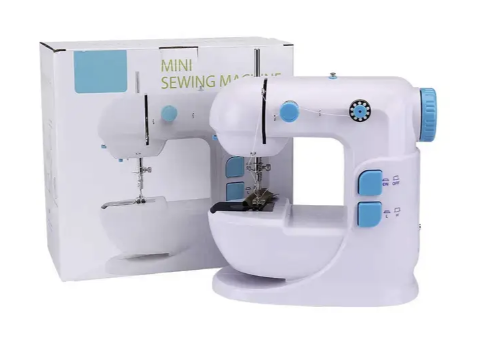 Міні-швейна машинка 308A для ремонту одягу, творчості і шиття в дорозі - мініатюра 3