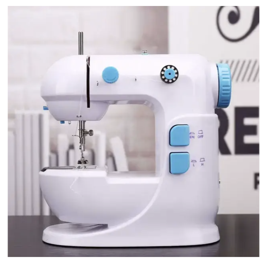 Міні-швейна машинка 308A для ремонту одягу, творчості і шиття в дорозі - мініатюра 4