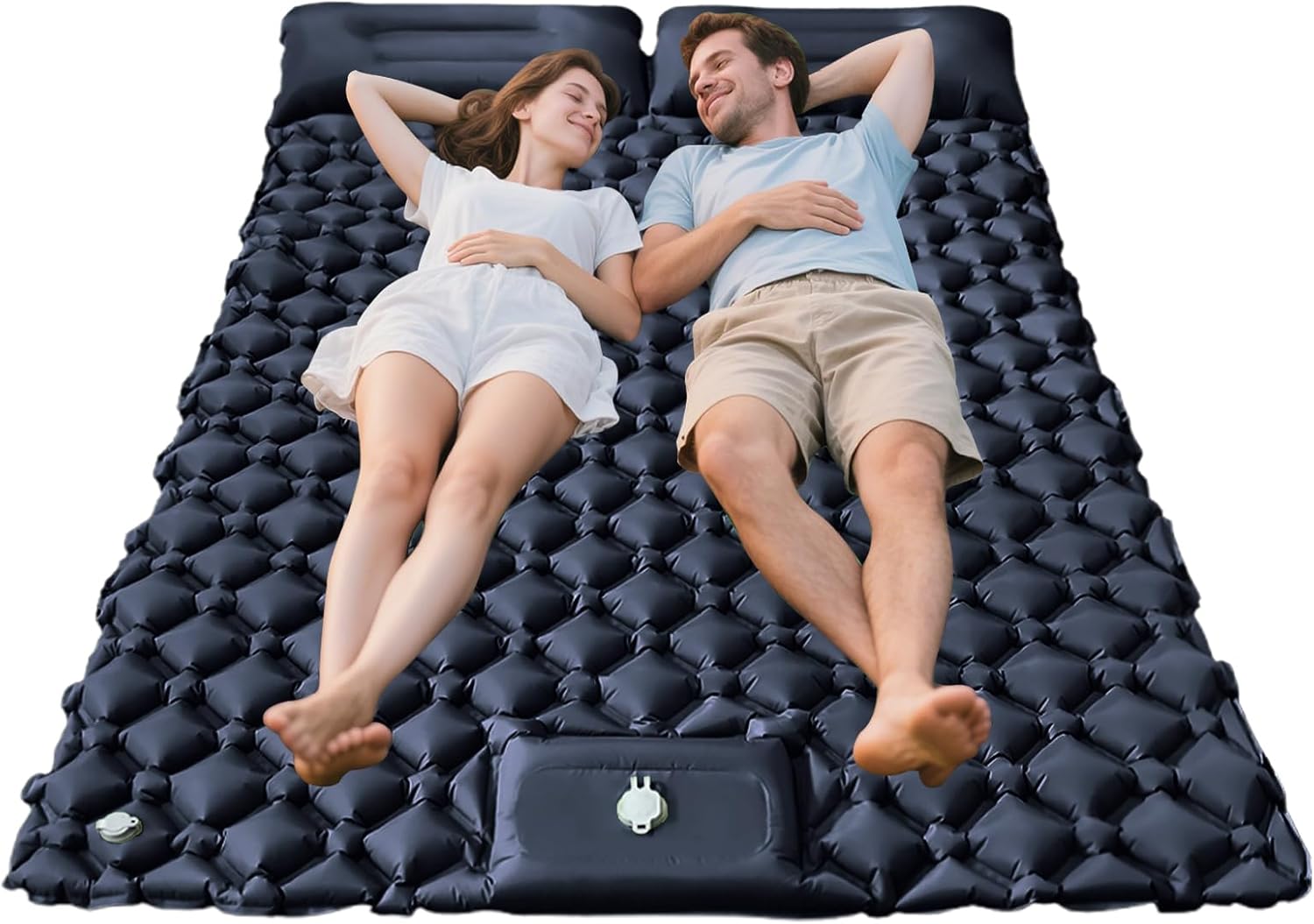 Надувний матрац WCG для подорожей ∙ Двомісний туристичний надувний матрац WCG для відпочинку