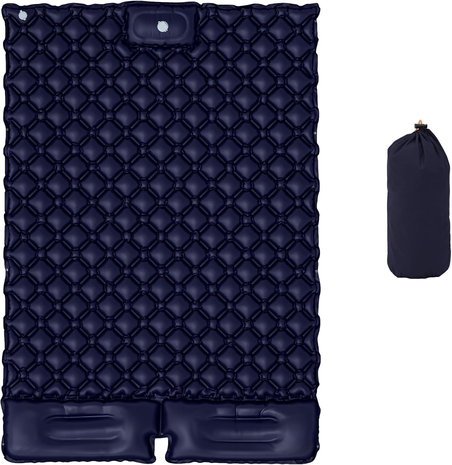 Двомісний туристичний матрац WCG для кемпінгу, подорожей і сну на природі - мініатюра 2