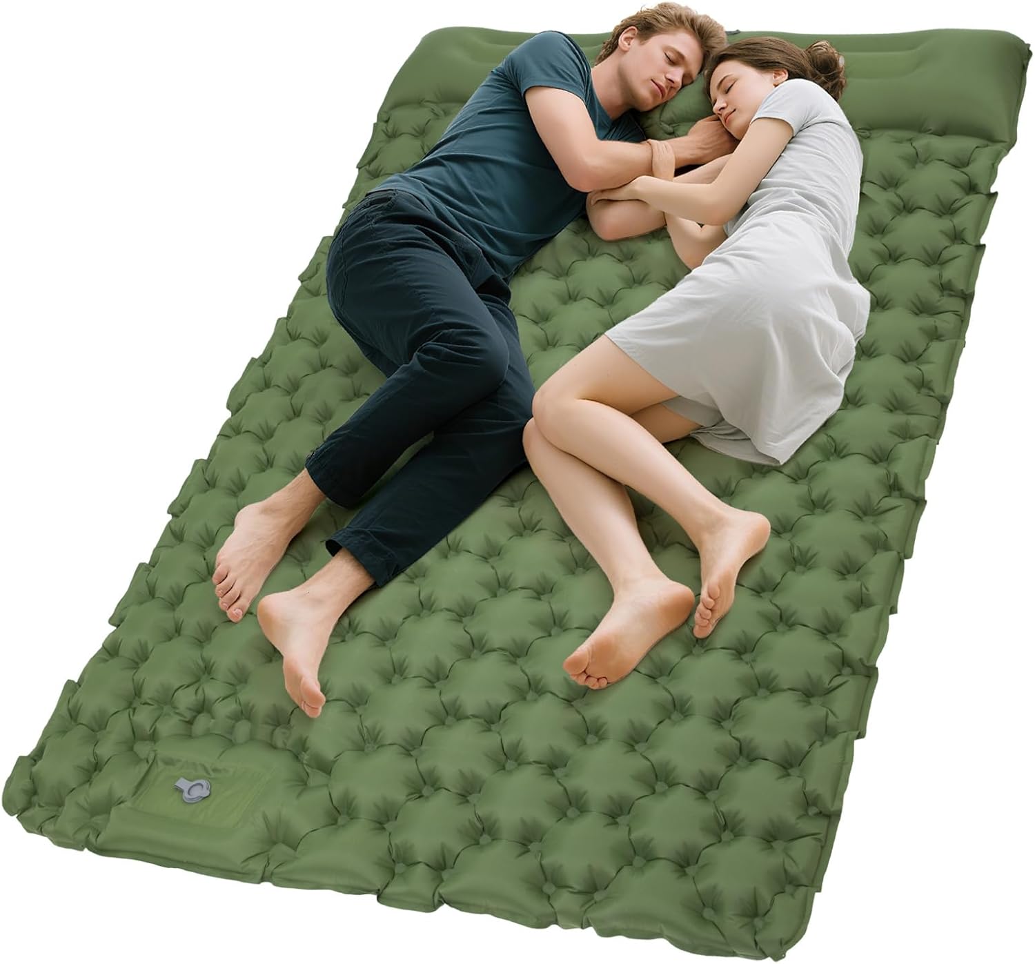 Двомісний туристичний матрац WCG для кемпінгу, подорожей і сну на природі - мініатюра 7