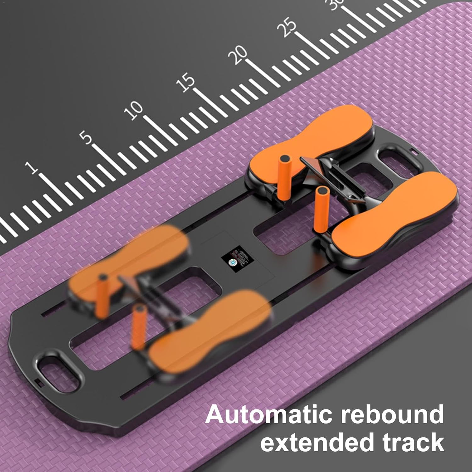 Складний тренажер MM3000 з автоповерненням ролика, таймером і тримачем для смартфона - мініатюра 5