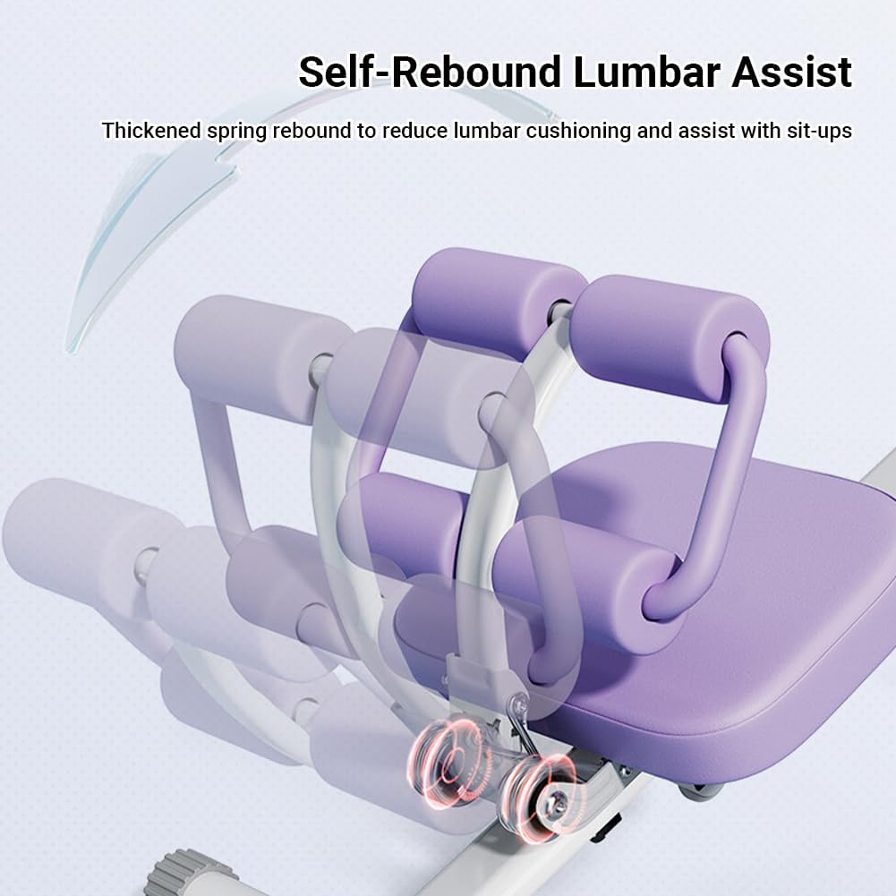 Тренажер myj MM3000 для преса, ніг і рук з еспандерами та дисплеєм для дому - мініатюра 5