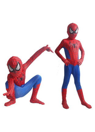 Дитячий костюм Людина-Павук Spider Man з комбінезоном і балаклавою - мініатюра 3