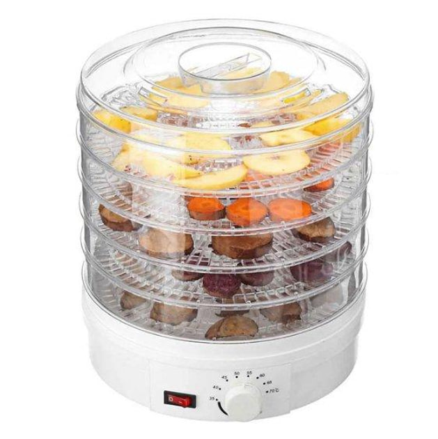 Сушка для фруктів Food Dehydrator 5 секцій Happy Home SX-770 • Сушарка для овочів і фруктів на 5 піддонів