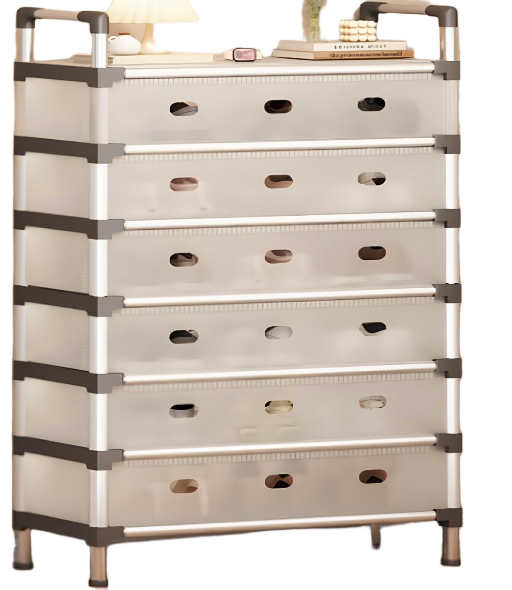 Металева полиця для взуття SKLM-30 • Компактний органайзер для акуратного SKLM-30 зберігання взуття