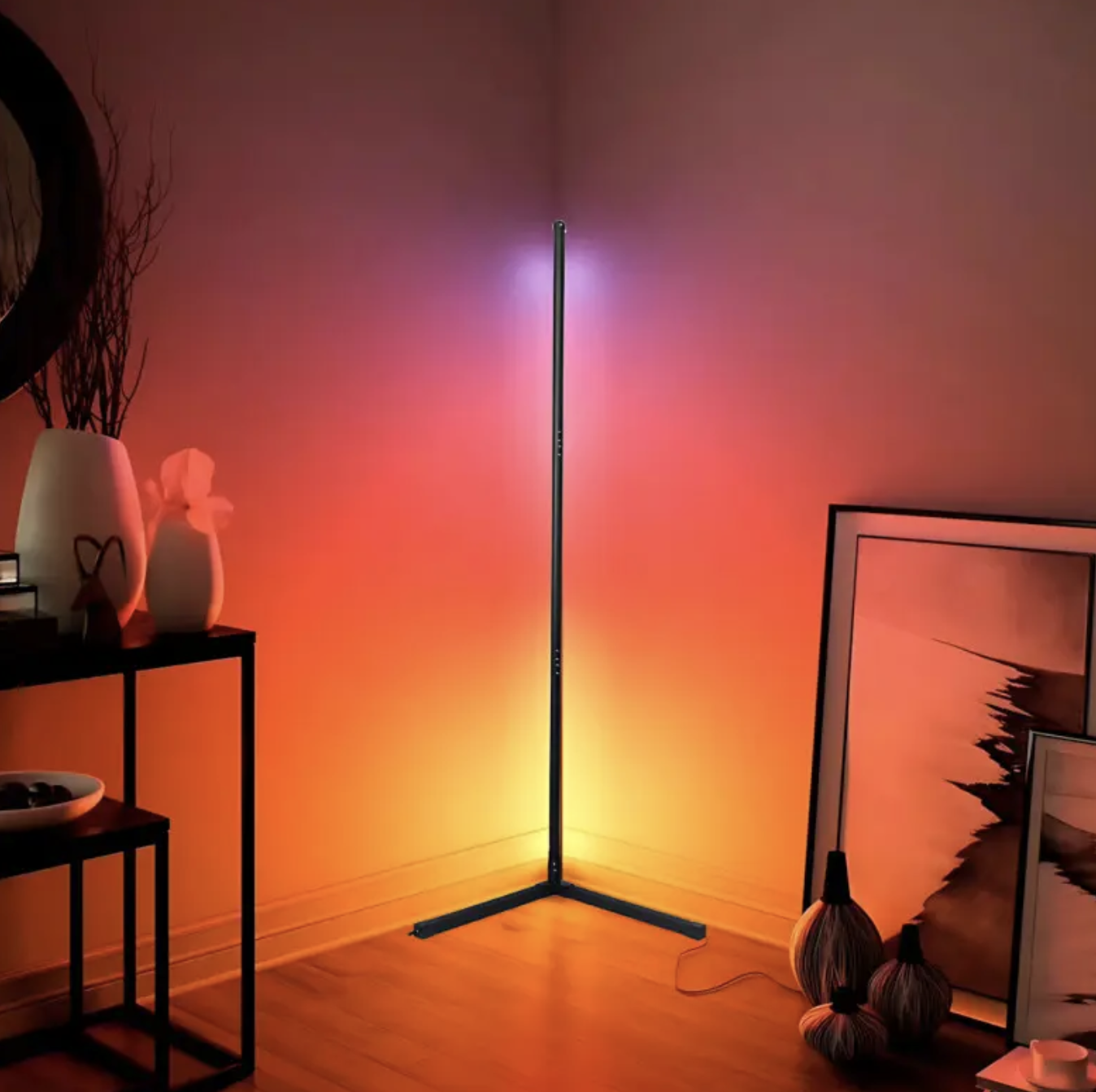 RGB-торшер 360° EMG 103 см з пультом, музичними ефектами і керуванням зі смартфона - мініатюра 6