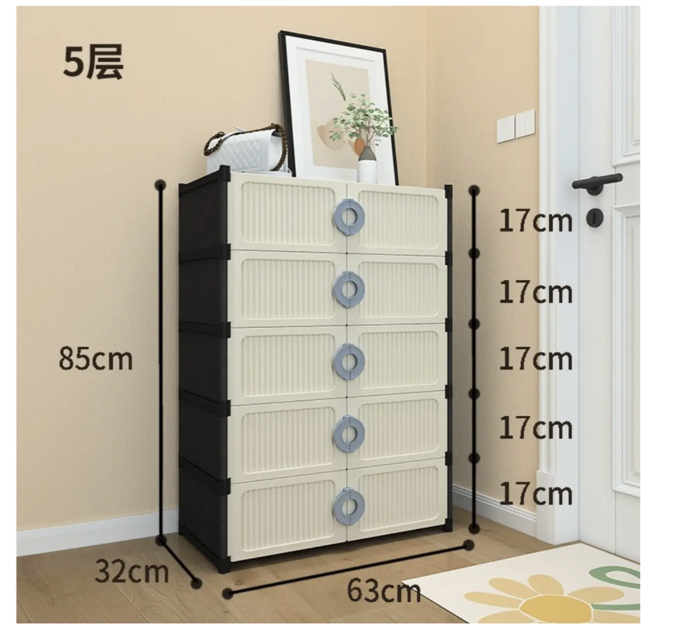 Закрита шафа XG10 для взуття і аксесуарів для просторішого передпокою або гардеробної - мініатюра 2