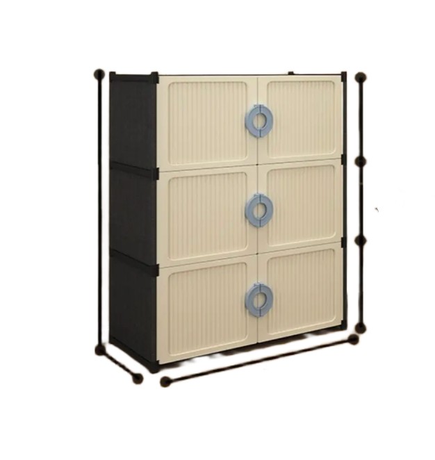 Полиця/шафа для взуття SNG06 для зберігання ∙ Закритий стелаж SNG06 для дому