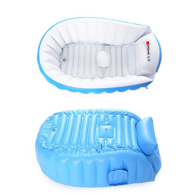 Надувна ванночка дитяча Intime Baby Bath Tub - мініатюра 5