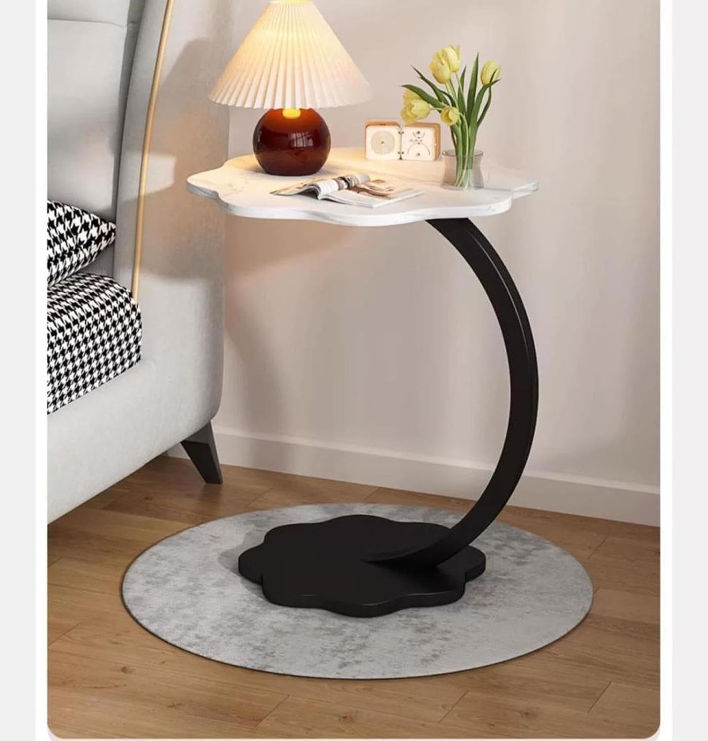 Столик Цветок 64228 для дивана, ліжка і компактного сучасного інтер'єру - мініатюра 4