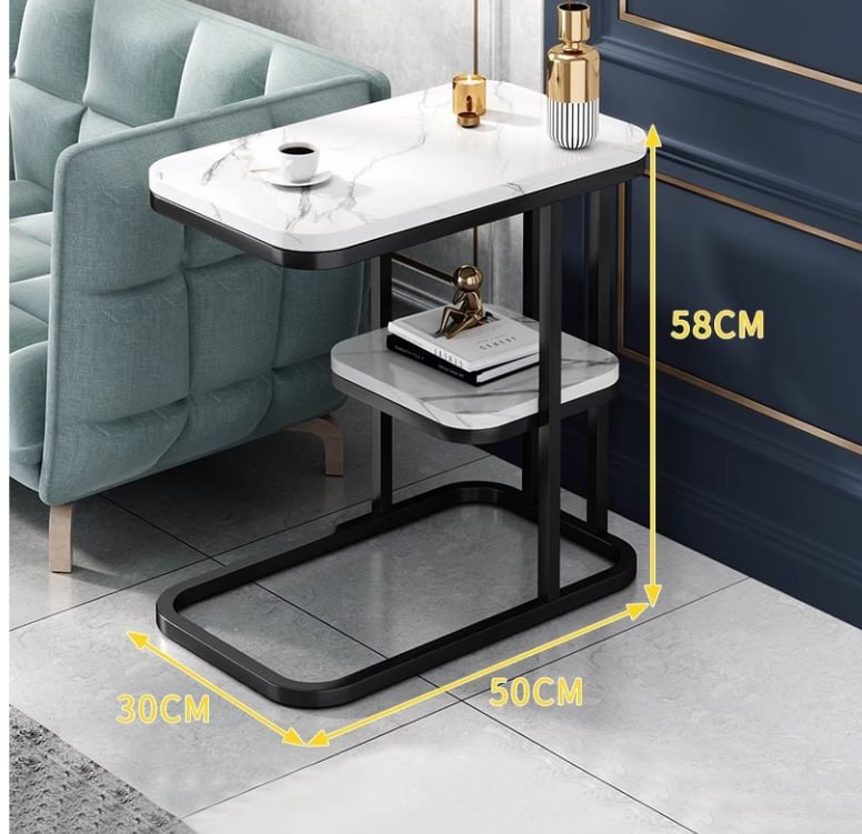 Приставний столик 5496 з двома рівнями для дивана, ліжка і ноутбука - мініатюра 5