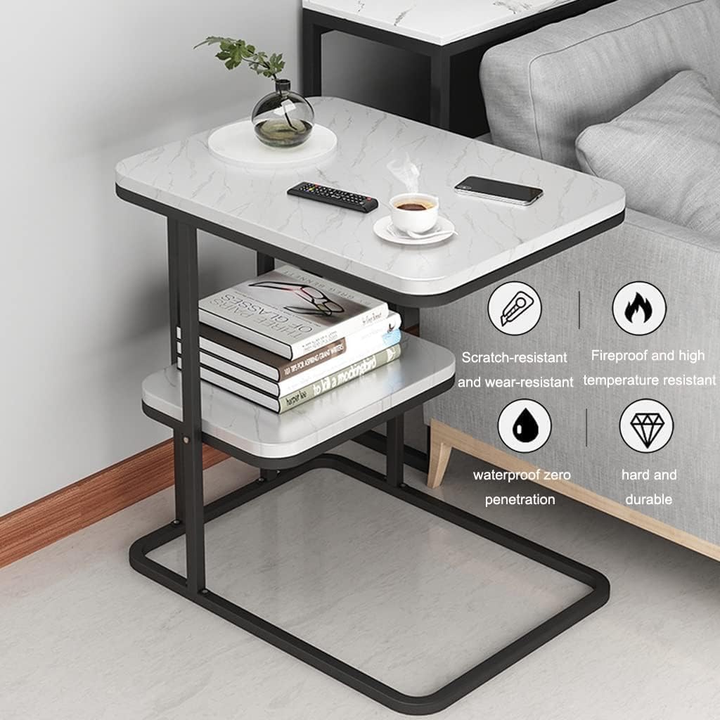 Приставний столик 5496 з двома рівнями для дивана, ліжка і ноутбука - мініатюра 6