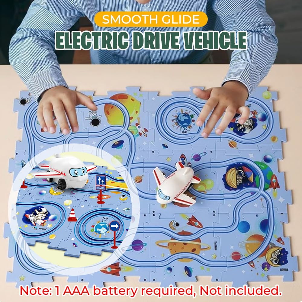 Пазл-конструктор 5PCS Rail Car для малюків з вагончиками і першими навичками складання - мініатюра 6