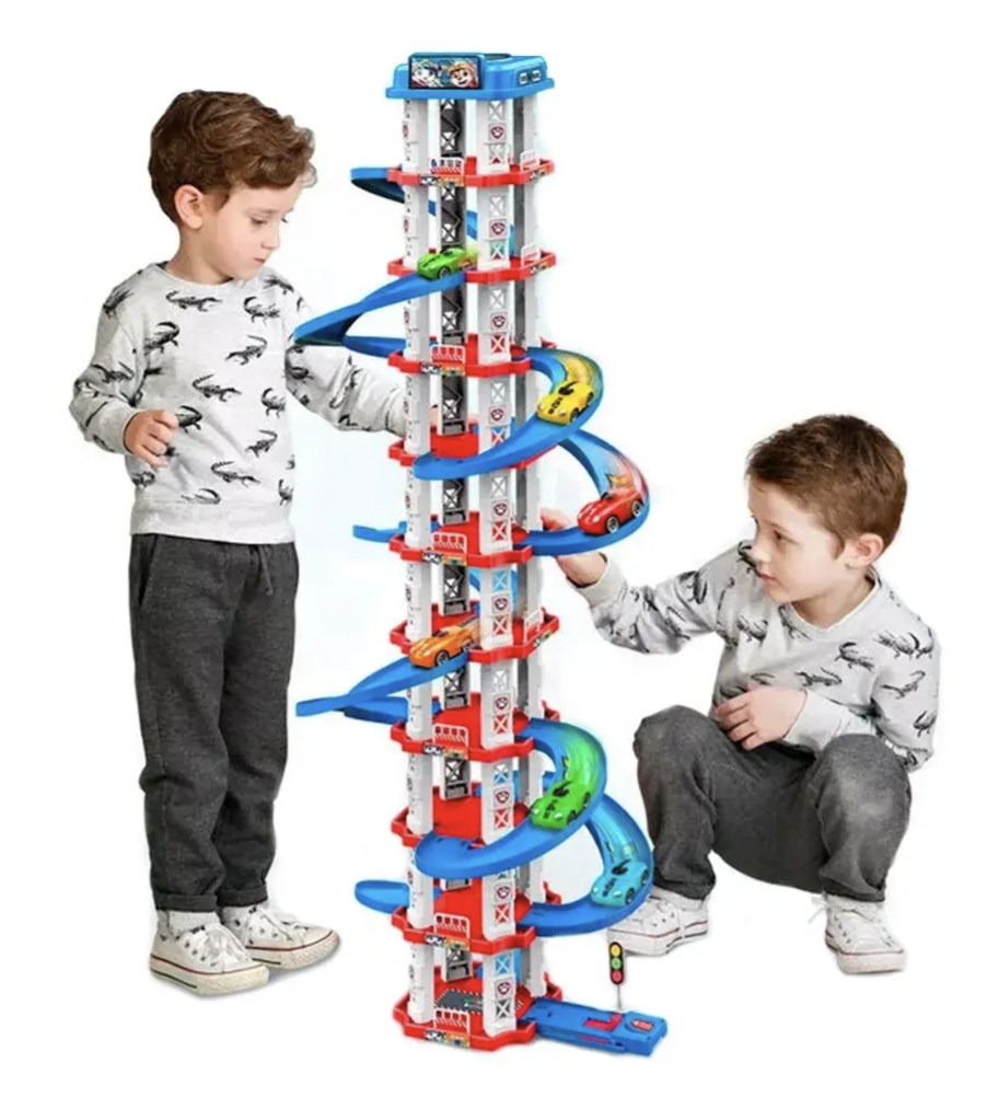 Ігрова траса-парковка Childrens Rail Car MH2006 для дітей ∙ Захоплюючий набір траса-парковка Childrens Rail Car MH2006 для всієї родини