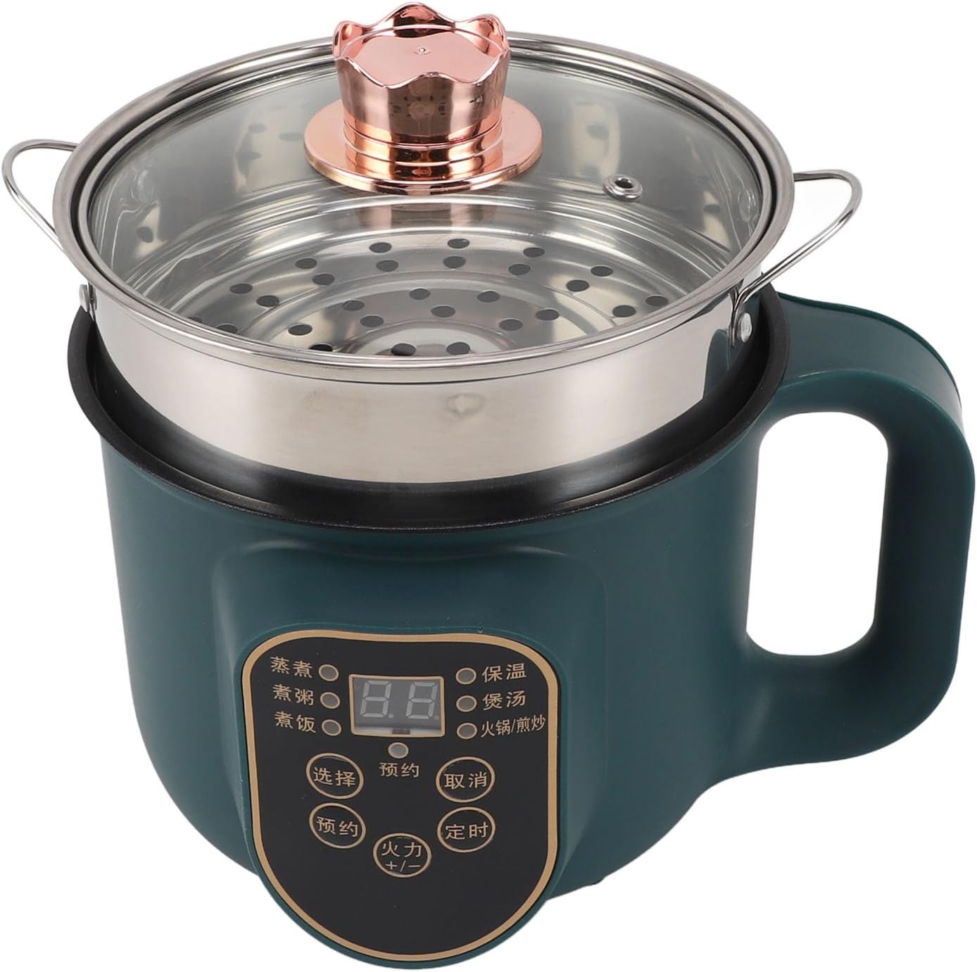 Електрична каструля-пароварка MS-7729 1,8 л для супів, каш і страв на пару - мініатюра 4