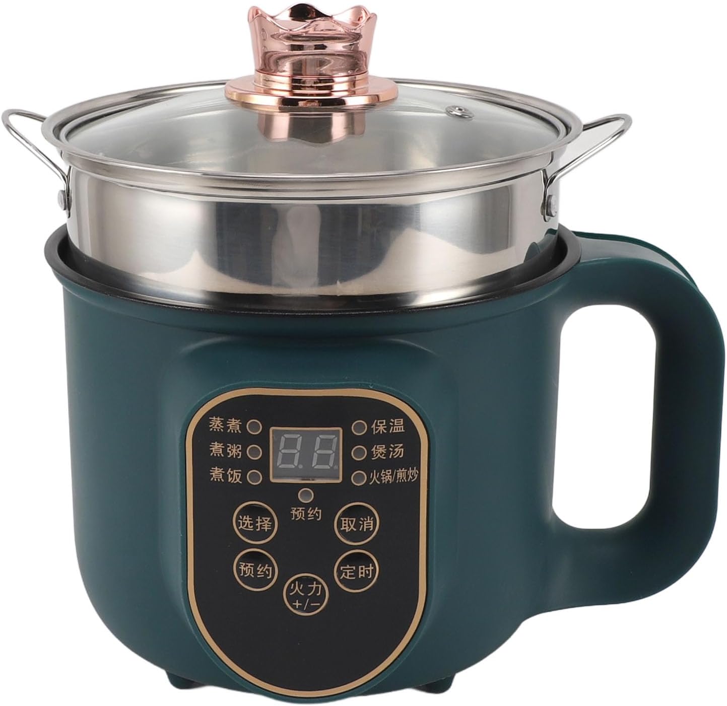 Електрична каструля-пароварка MS-7729 1,8 л для супів, каш і страв на пару - мініатюра 7