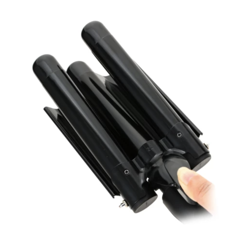 Потрійна плойка VGR V-591 для хвиль, локонів і об'ємної укладки вдома - мініатюра 4