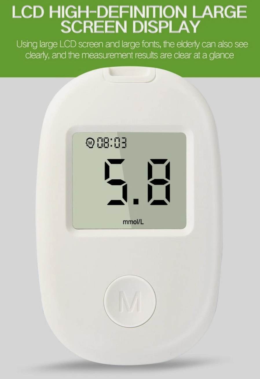 Глюкометр GLM-76 для вимірювання рівня цукру в крові - мініатюра 7