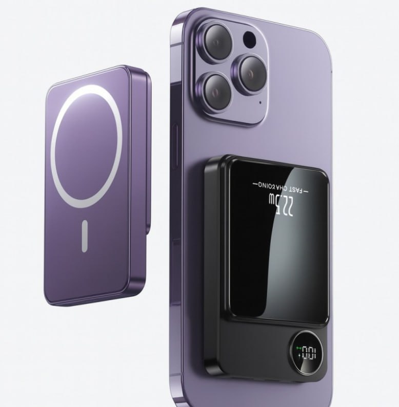 Power Bank MagSafe 20000 mAh для iPhone і Qi-сумісних пристроїв без зайвих кабелів - мініатюра 6